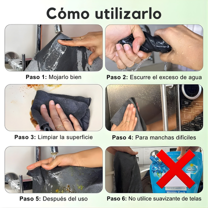Paño de limpieza mágico engrosado