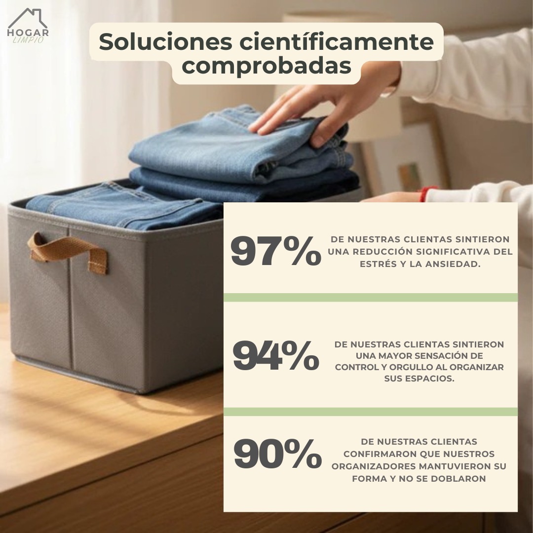 Organizadores de Ropa Plegables (Comprá 1 y lleváte 3)