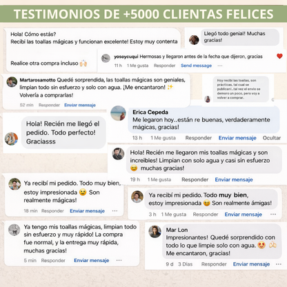 Paño de limpieza mágico engrosado