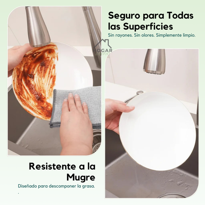 Paño Limpieza De Cocina Alambre Sin Rayaduras X5